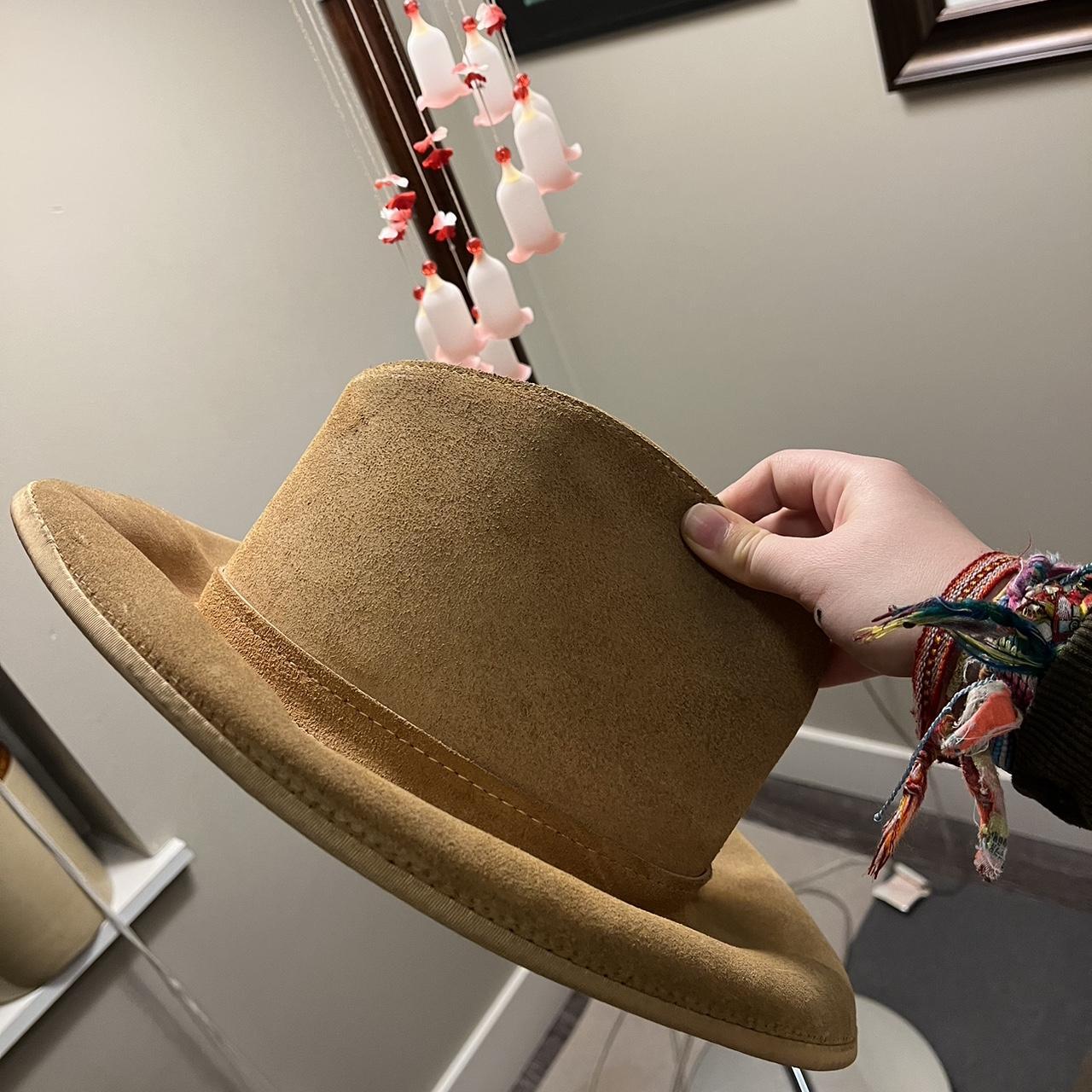 Women's Tan Hat Depop