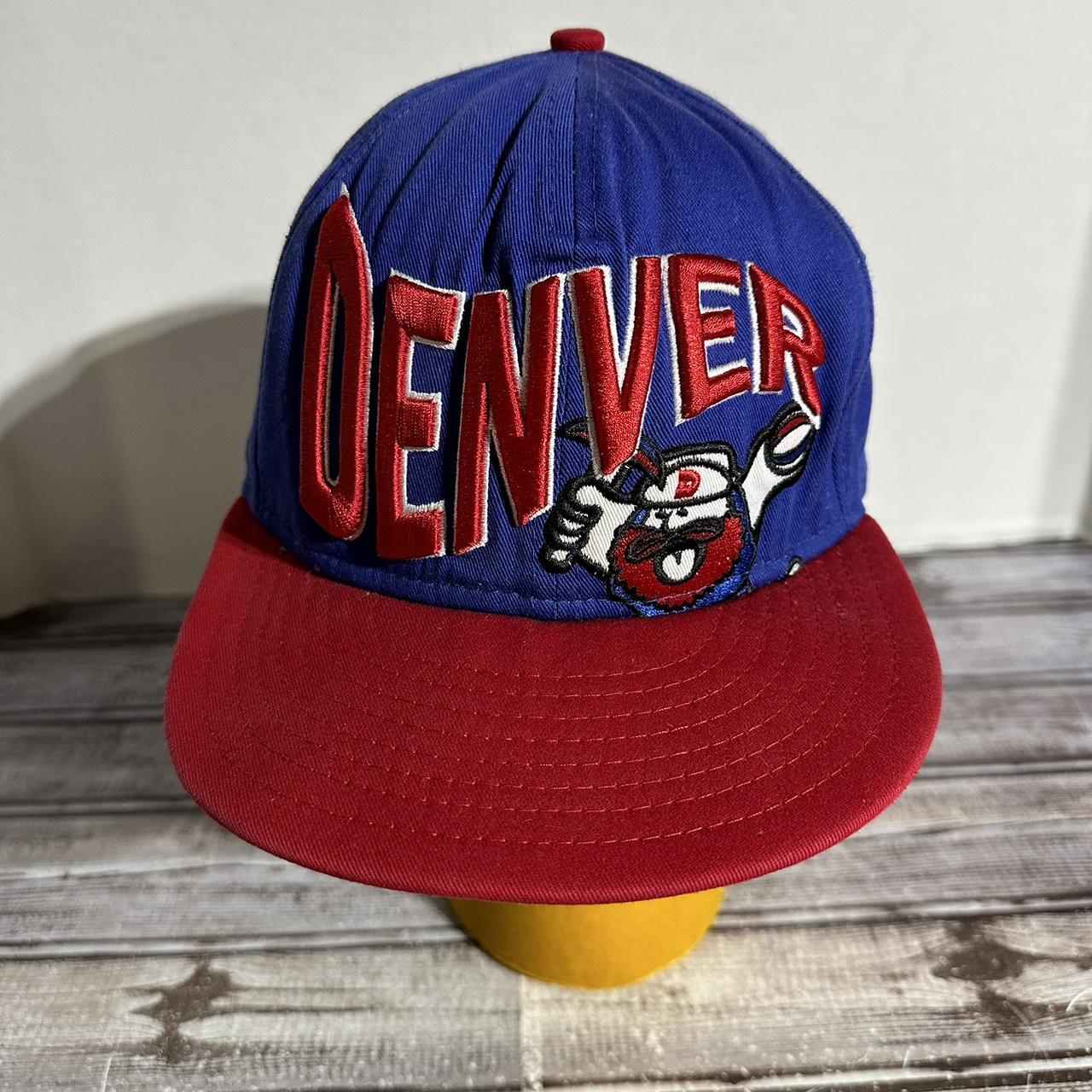 Vintage Denver Nuggets Snapback New Era Denver Nuggets Retro Mascot