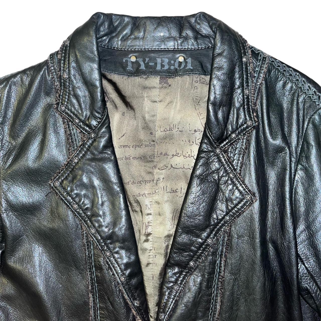 【中古品】一点物14th addiction vintage leather jacket ジャケット・アウター