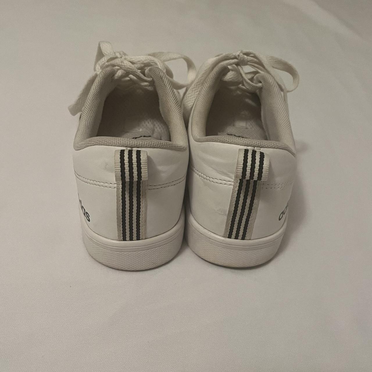 black and white adidas shoes! no visible flaws and... - Depop