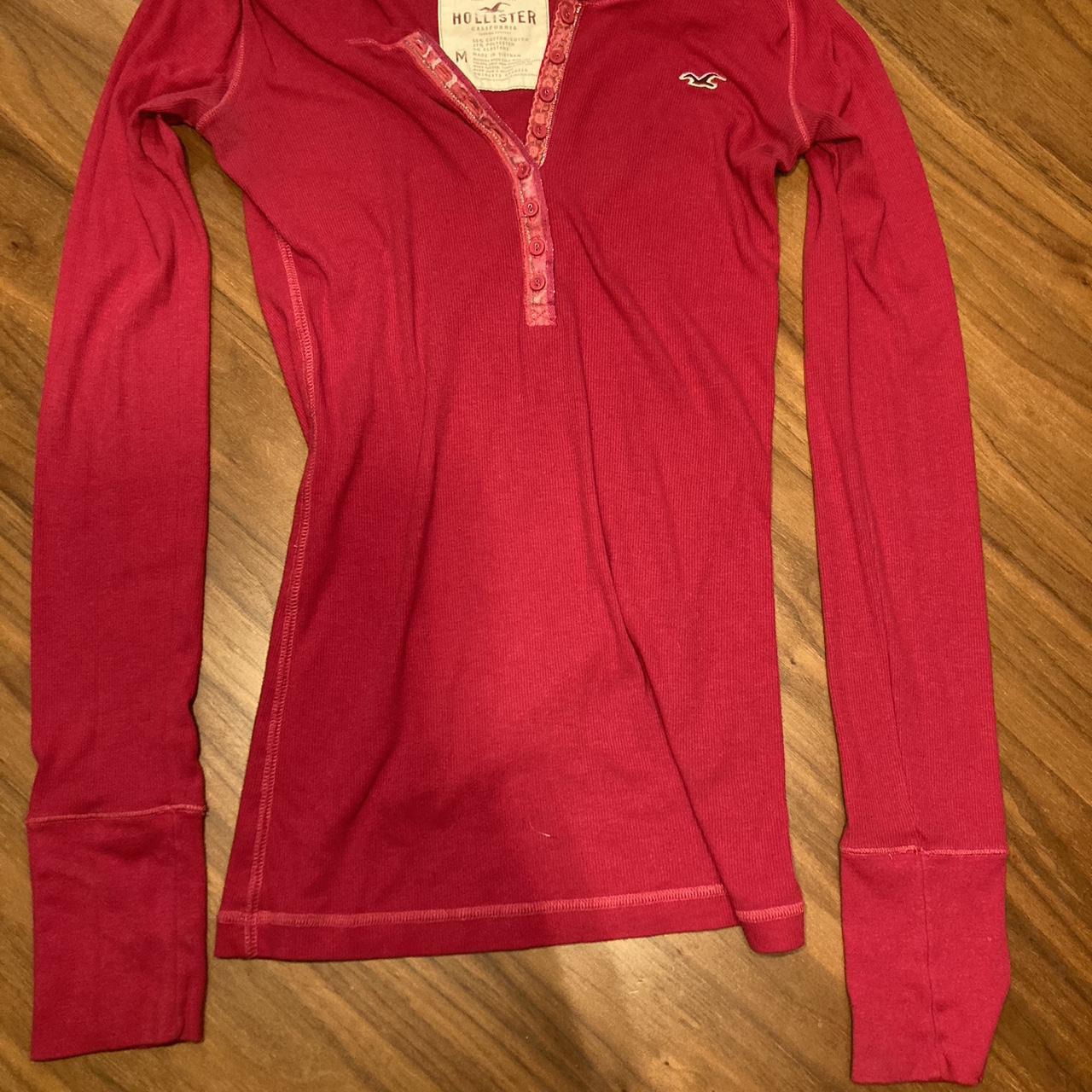 Hollister Co. Women's Pink Jumper Depop