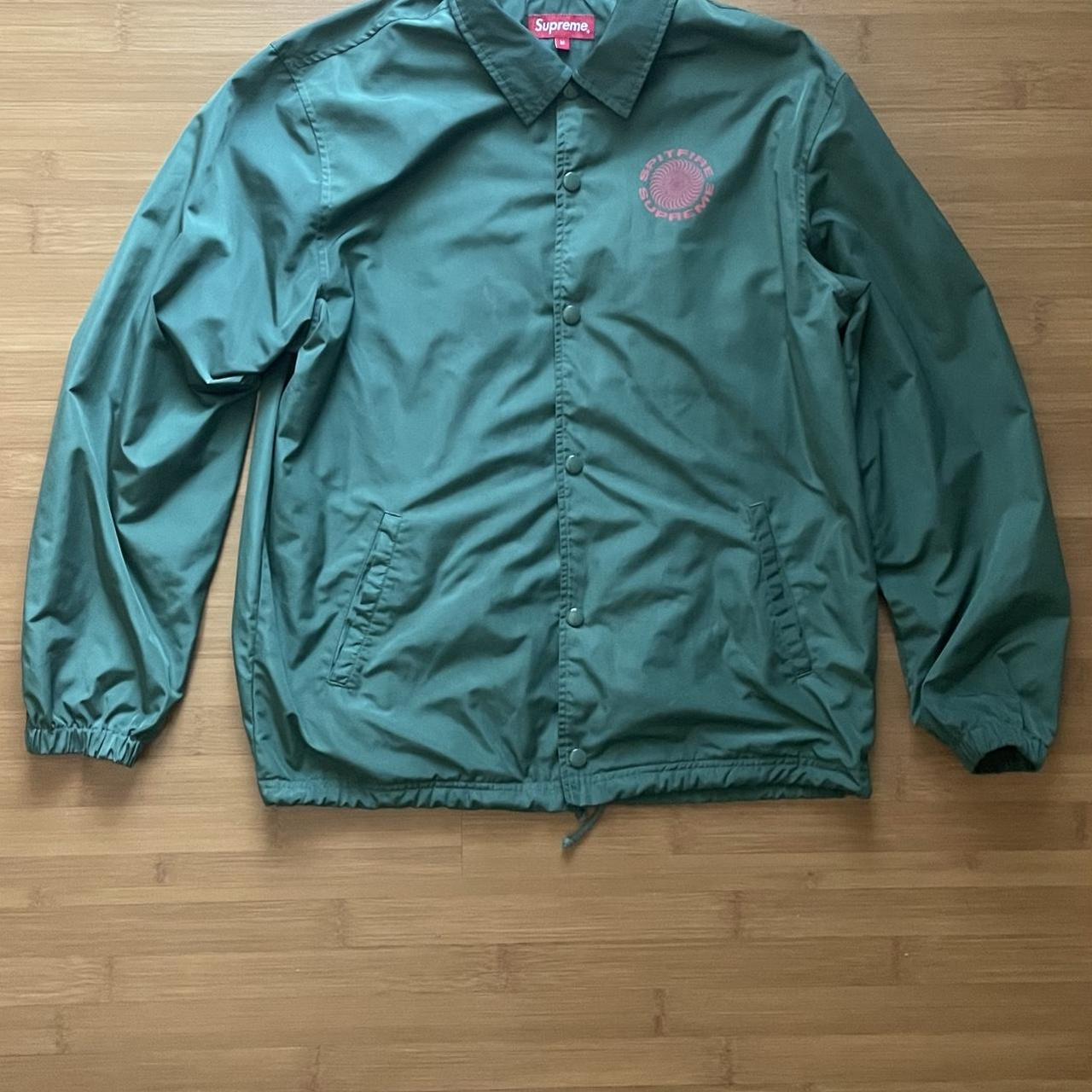 Supreme Spitfire Coaches Jacket (Dark Green) (Size... - Depop