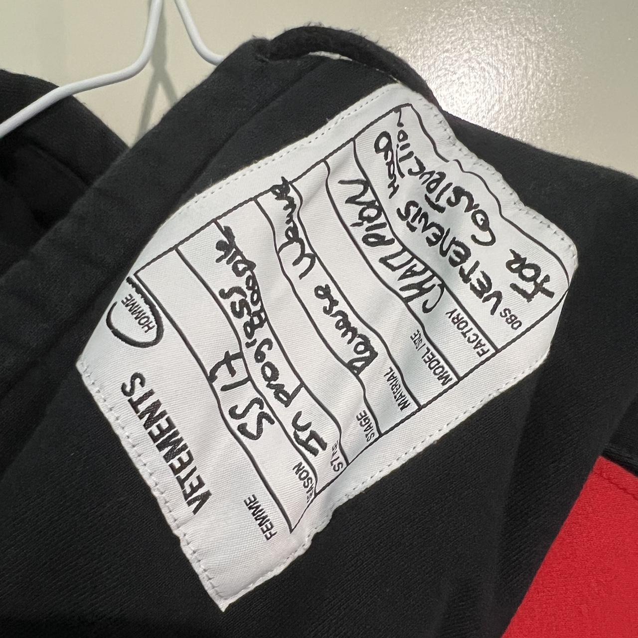 VETEMENTS x CHAMPION Hoodie, worn by Blackpink Depop