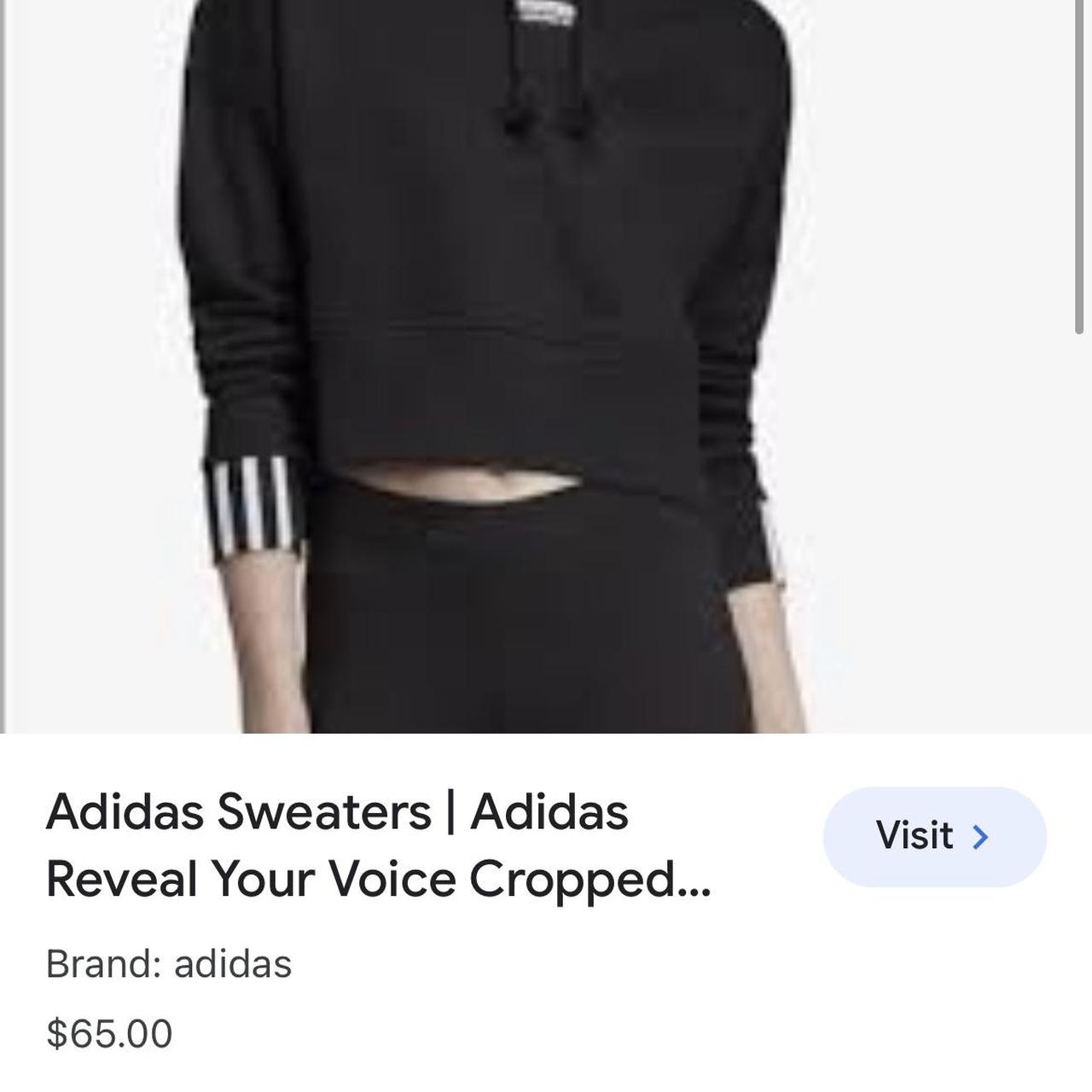 Adidas reveal your voice hot sale hoodie