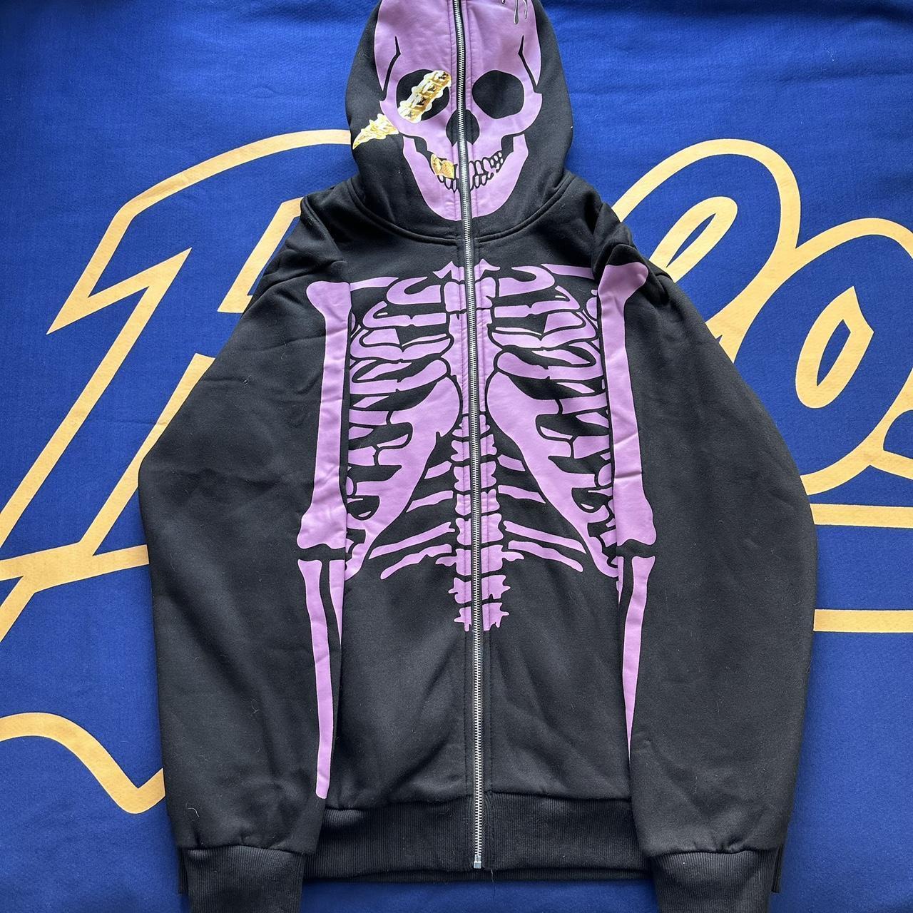 Bape skeleton hoodie online