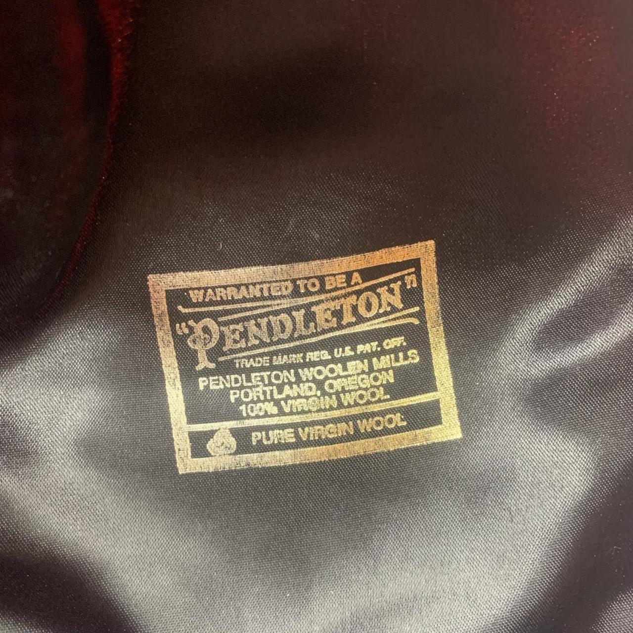 Pendleton Men's Caps - Red – Vintage Pendleton Re… - image 4