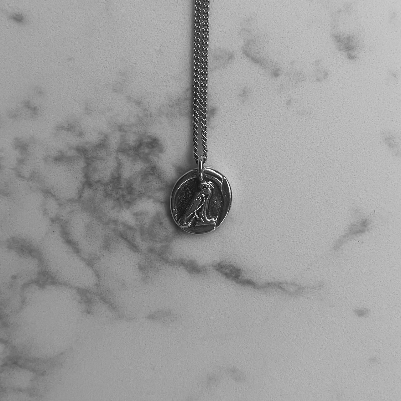 Egyptian Vulture Hieroglyph Pendant FREE... - Depop