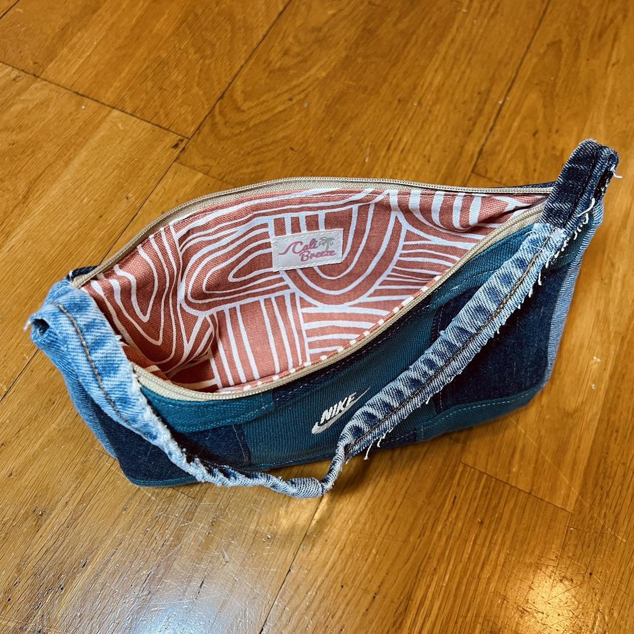 reworked nike bag
