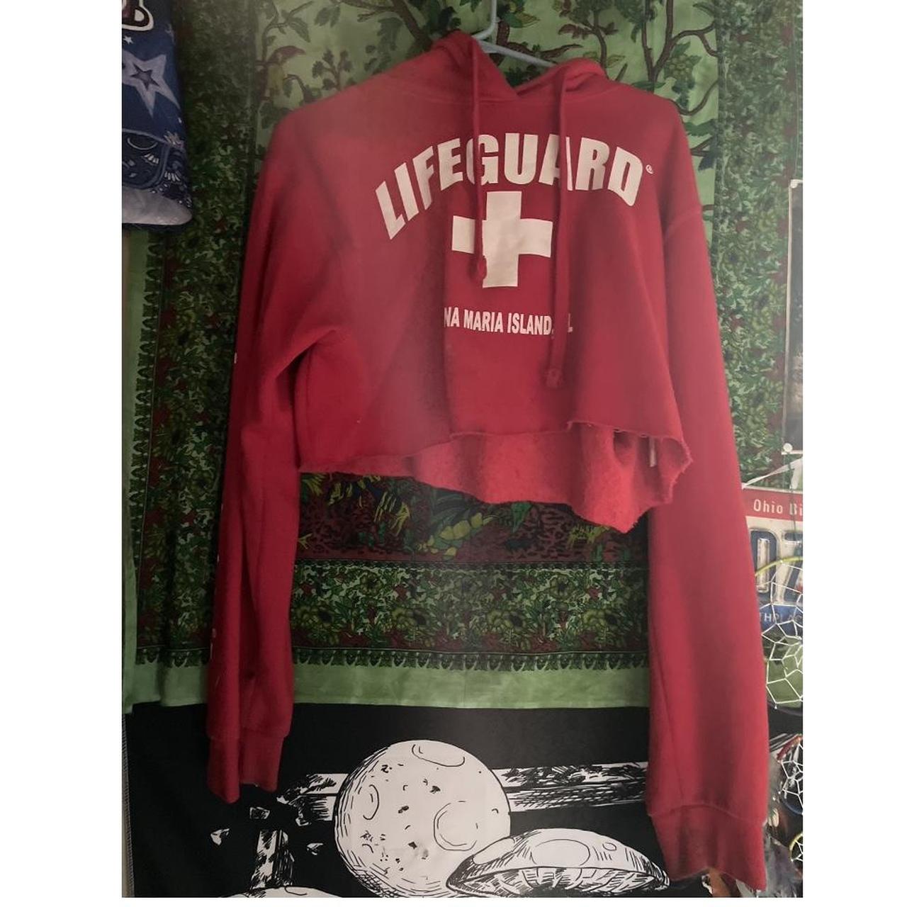 Lifeguard hotsell cropped hoodie