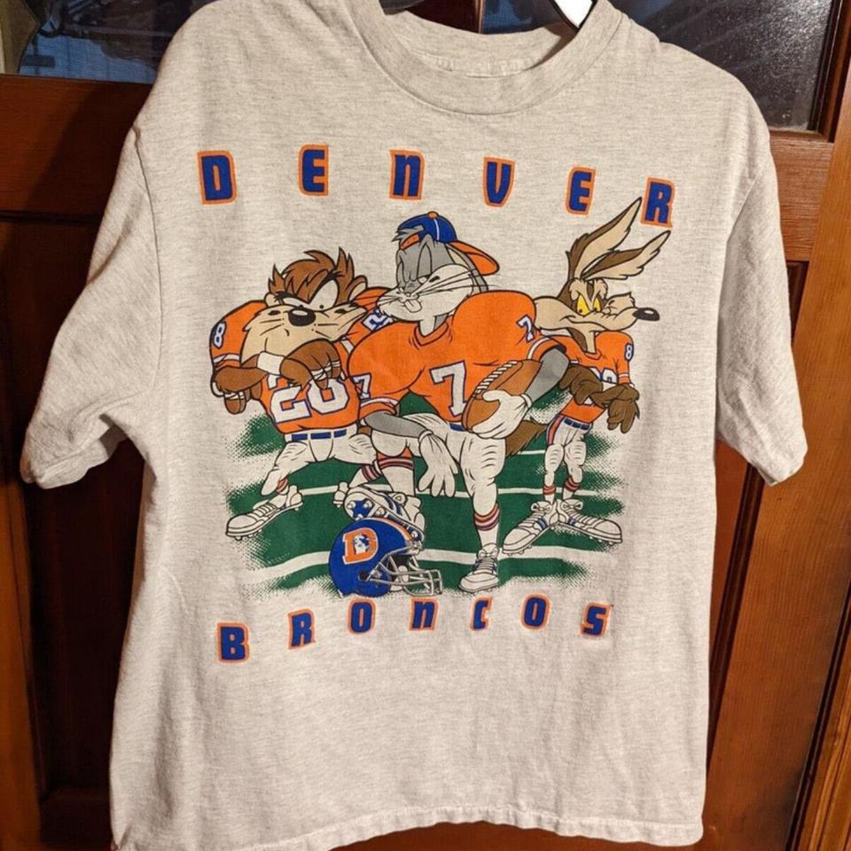 Denver Broncos Looney Tunes T-Shirt, Denver Broncos Shirt classic