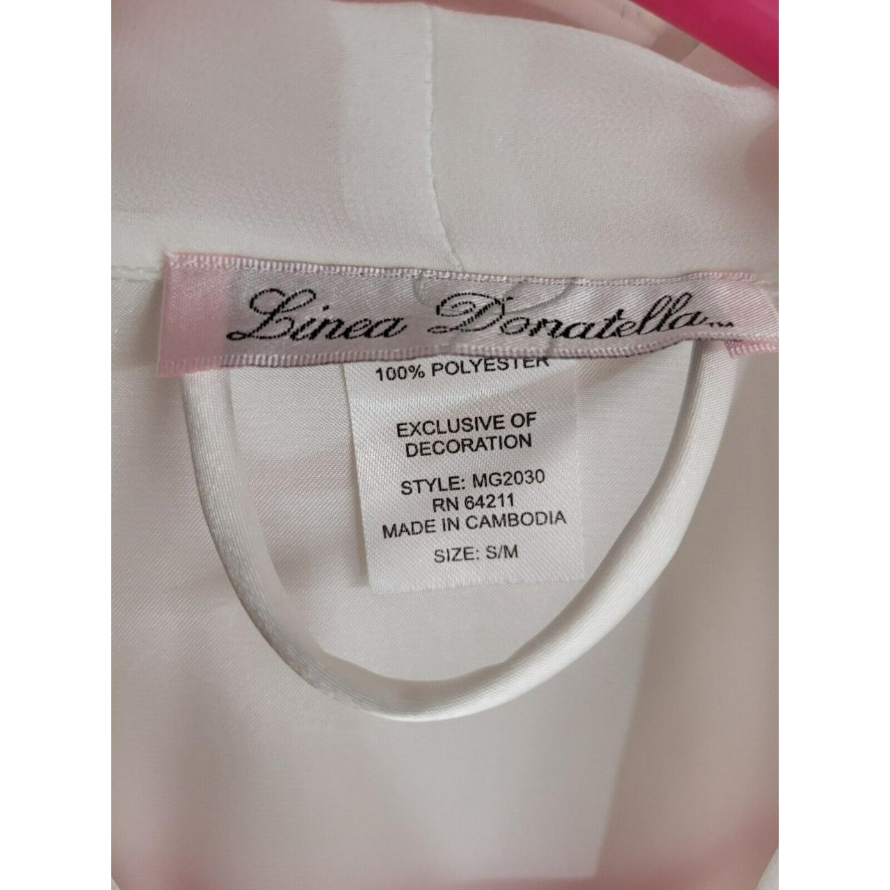 Linea Donatella Women's Cream Robe (3)
