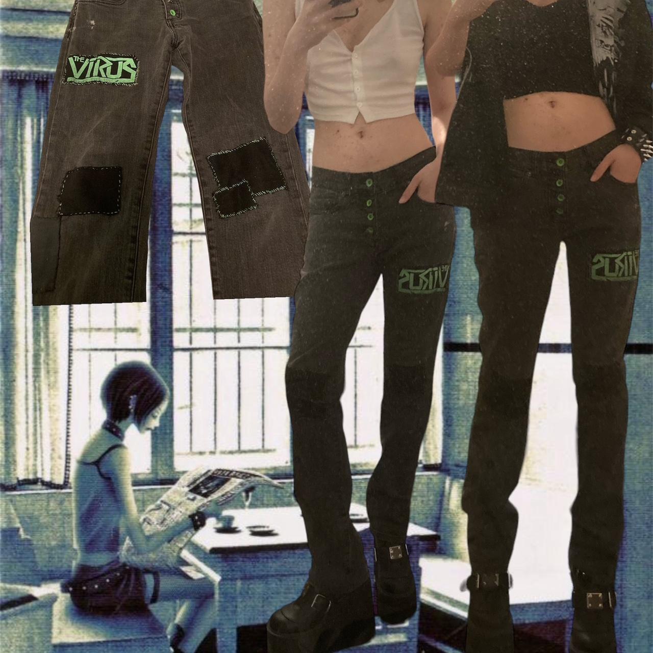 2000’s custom made KR3W Denim company Lizard