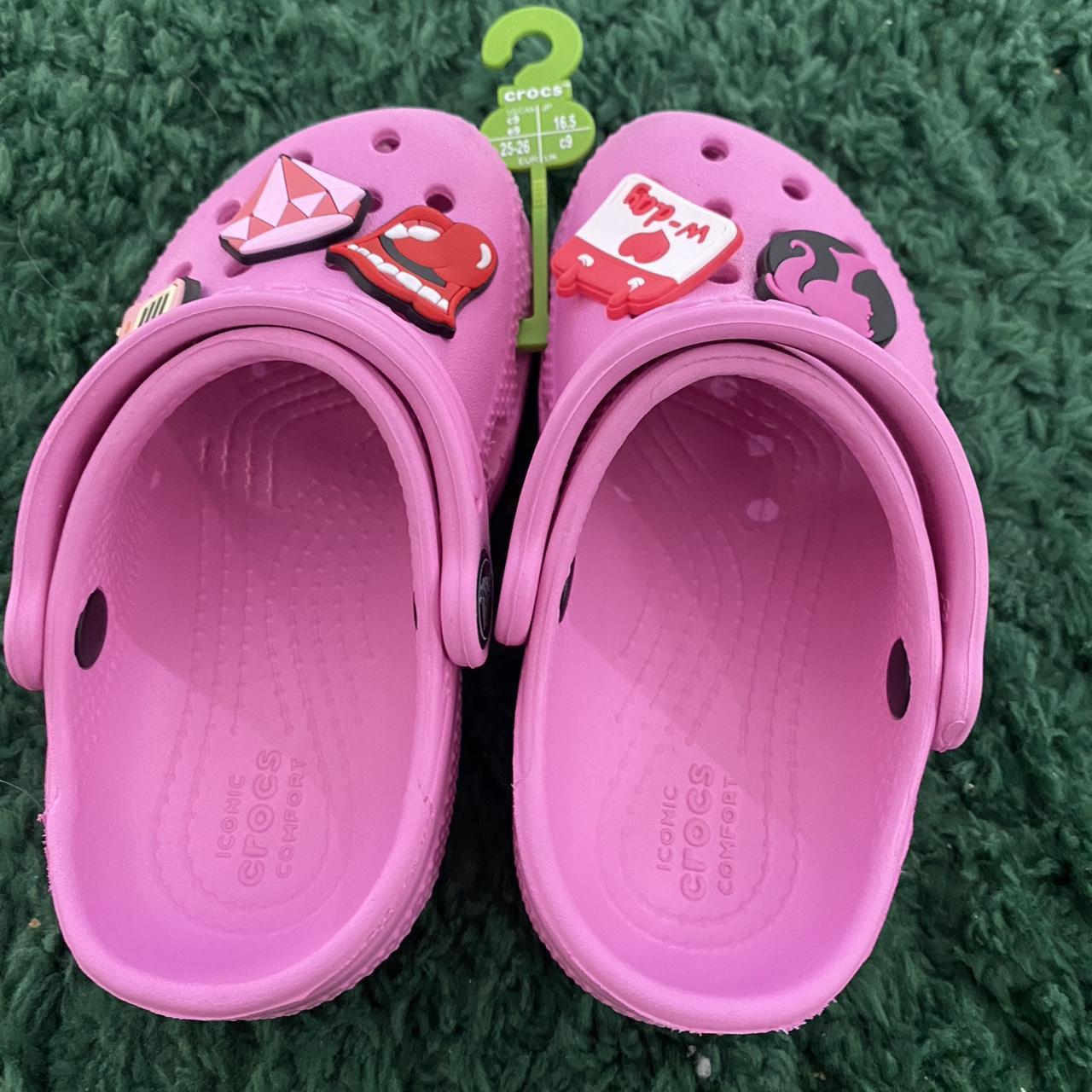 Crocs Pink Slides | Depop