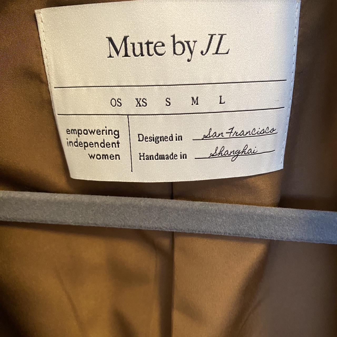 Mute by JL blazer size XS Beautiful warm chocolate... Depop