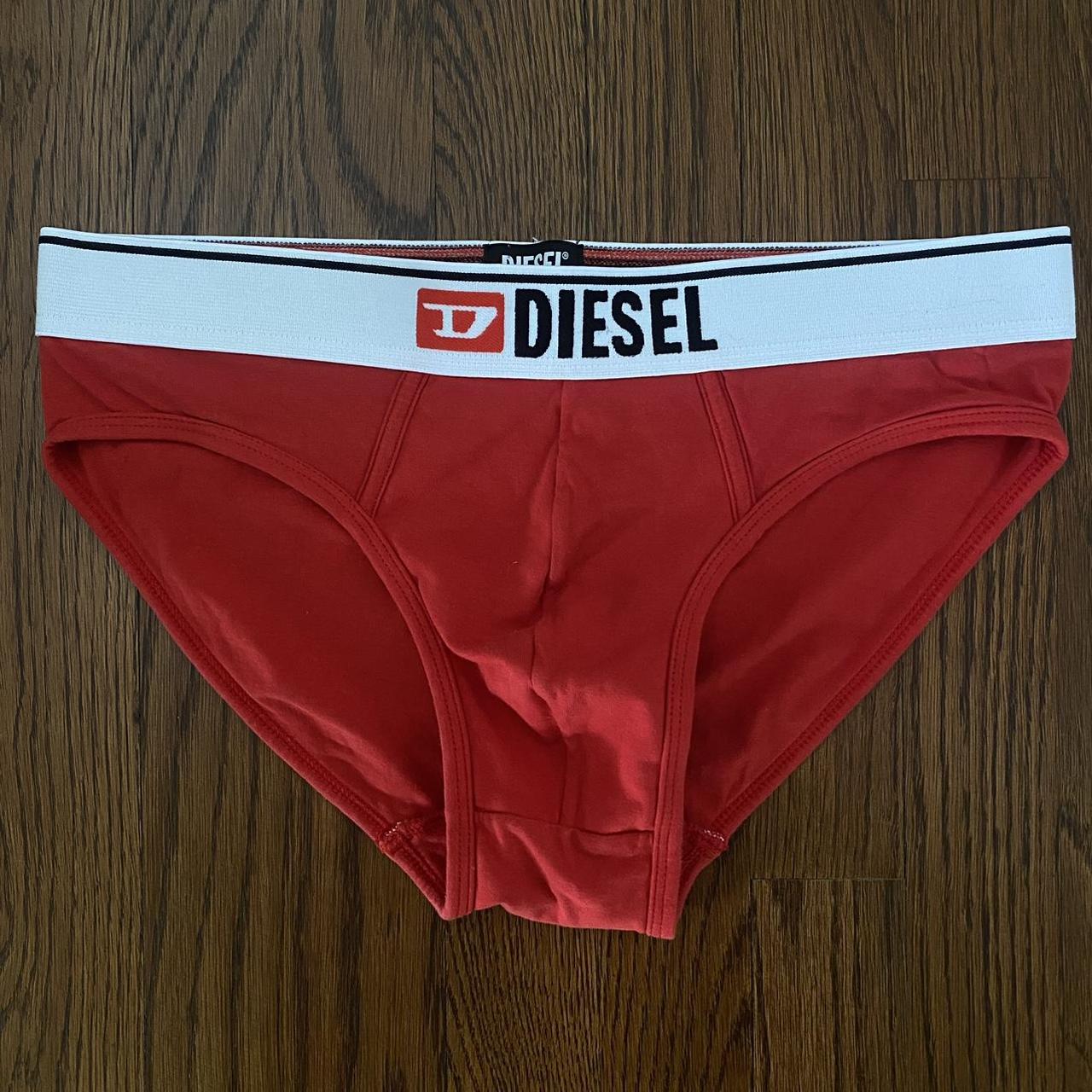 Diesel red briefs Men’s medium - Depop