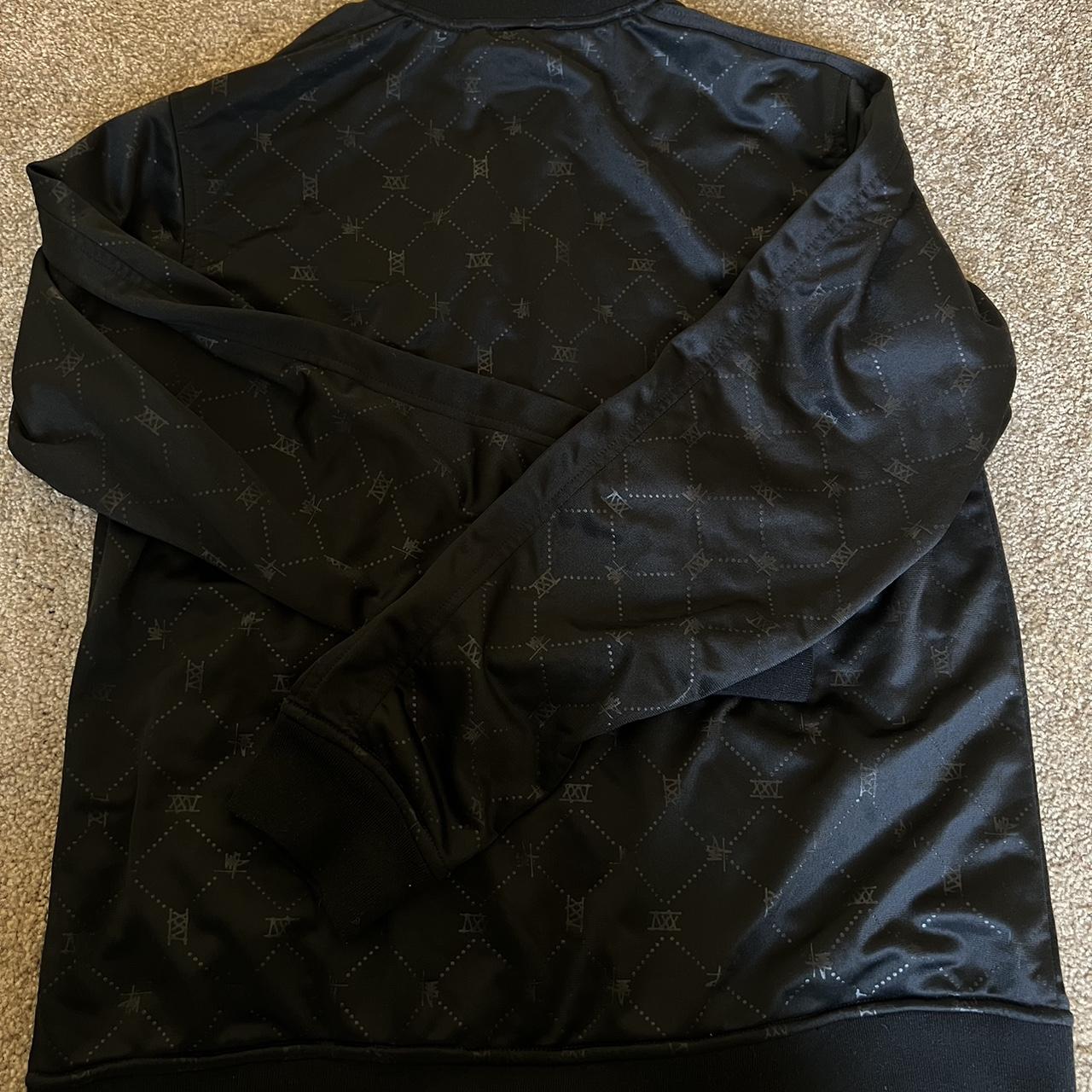 Stussy 2005 Monogram Black Track Jacket, Men's (Size...