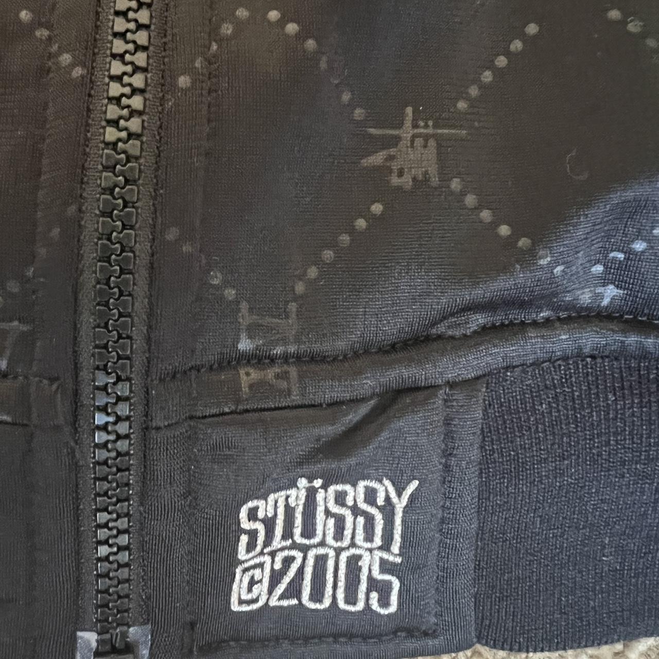 Stussy 2005 Monogram Black Track Jacket, Men's (Size...