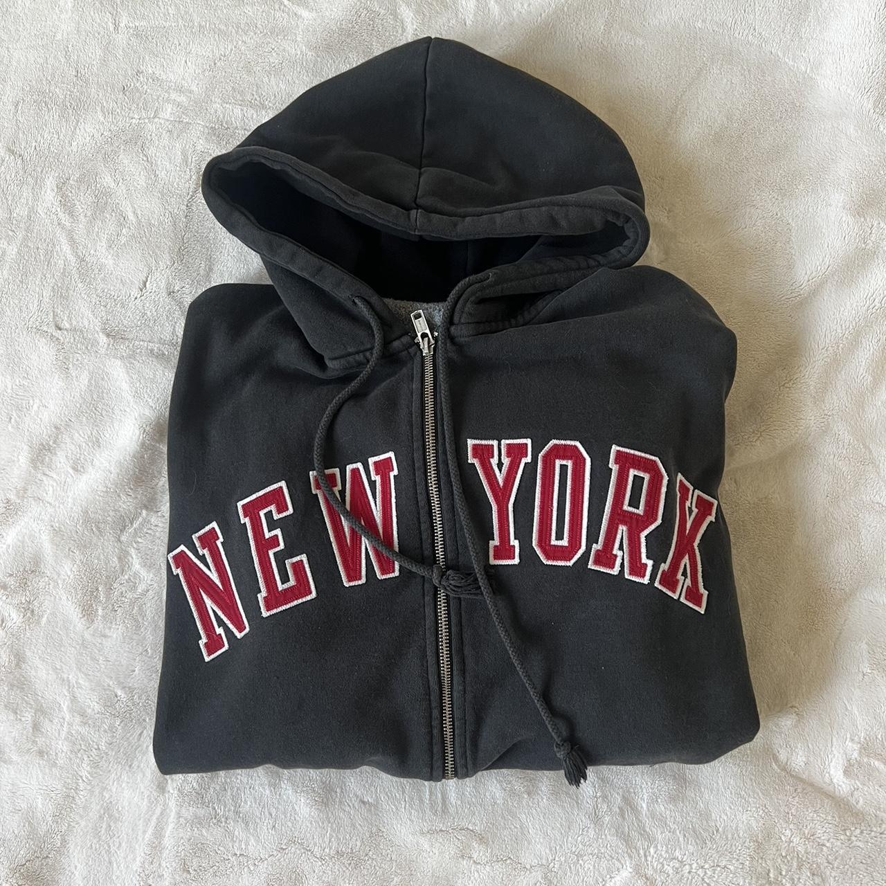 Brandy Melville New York Hoodie NWT Fits - Depop