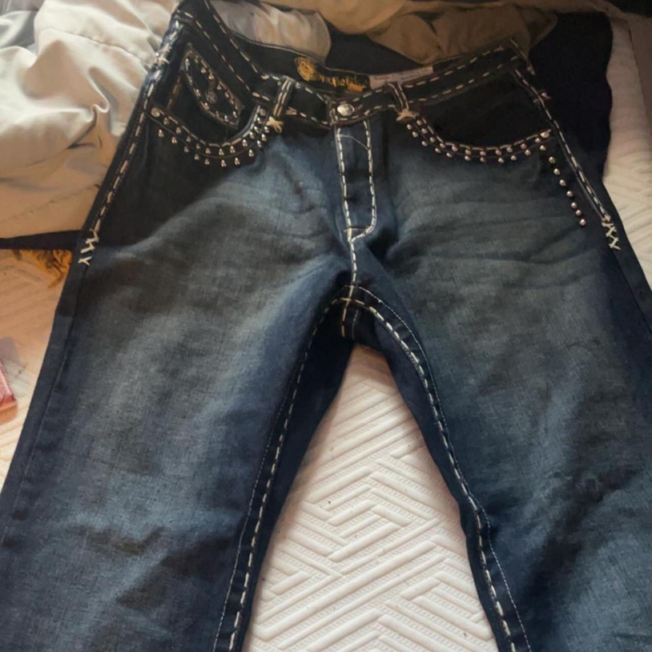 1OF1 COMPETITION JEANS DISNEY CHANNEL ROCKS NEVER... Depop