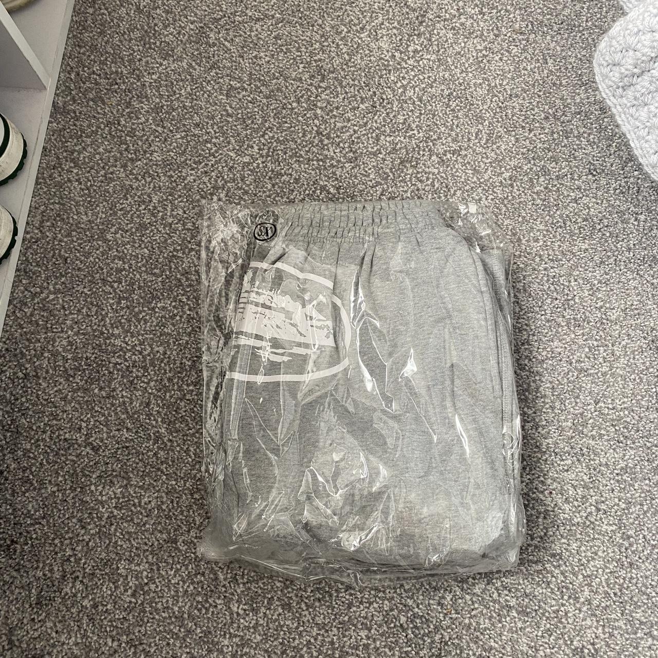 Corteiz CRTZ grey Alcatraz joggers Brand new worn... Depop