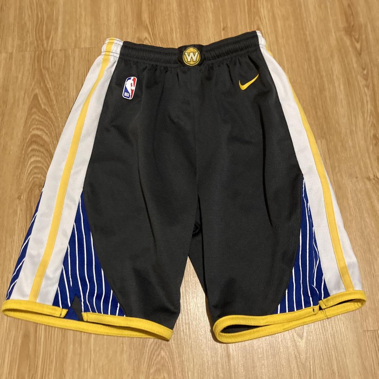 Golden State Warriors Basketball Shorts Kids size... - Depop