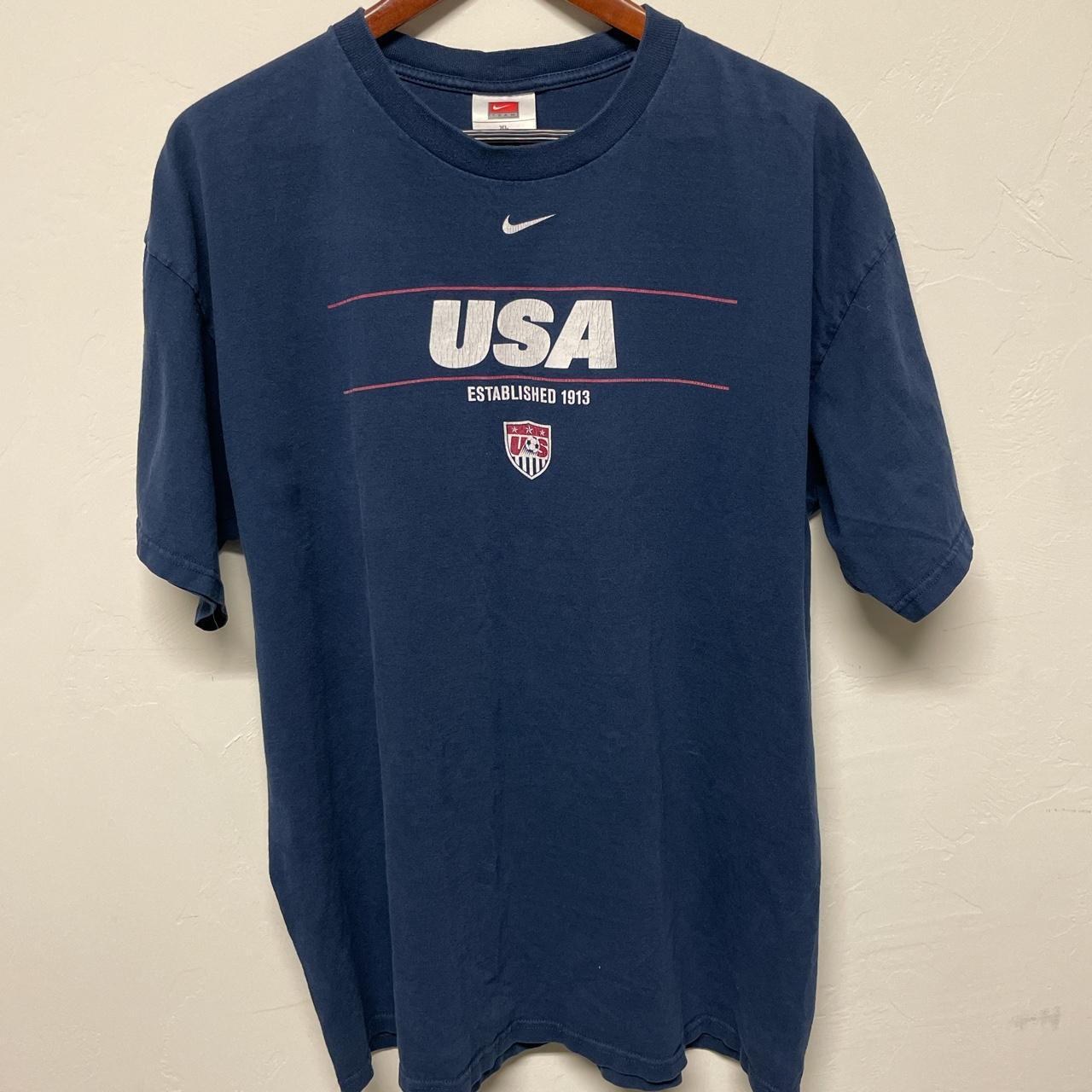 Vintage Nike USA Men’s Soccer, Beasley 17, size XL,... Depop