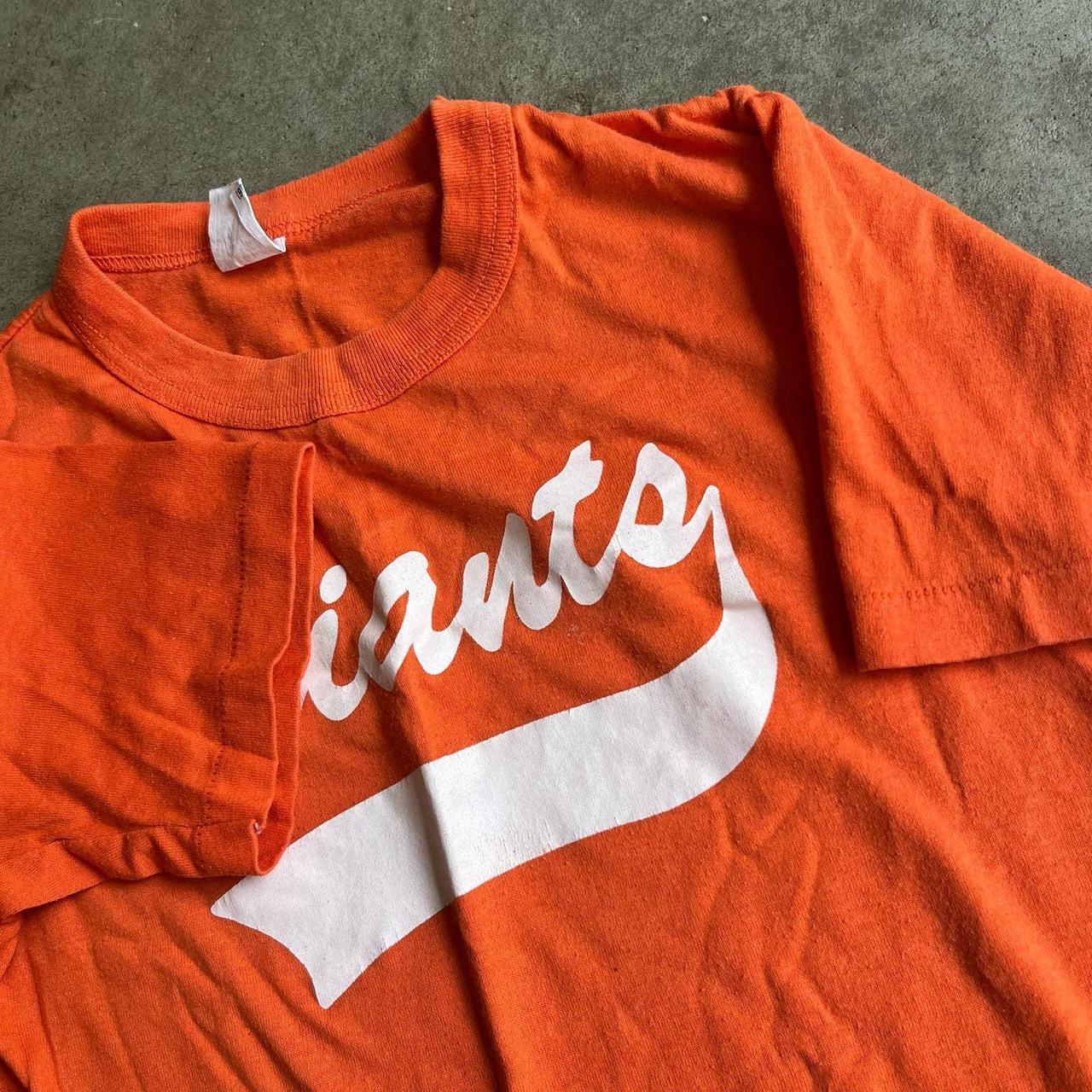 The Giants have a new, retro-inspired orange jersey