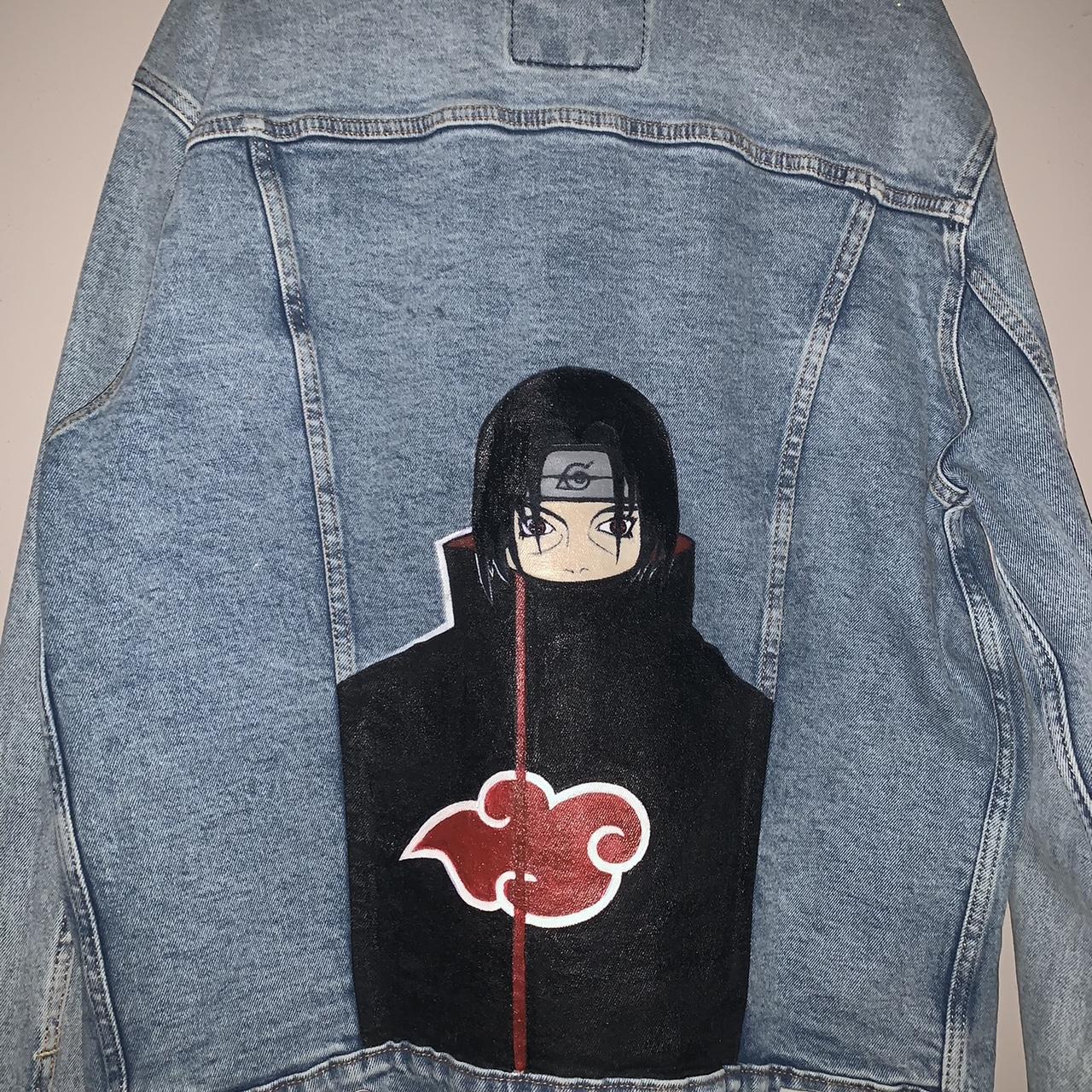 Naruto Jacket Uchiha Jean Jacket Jean Jacket Itachi Jackets