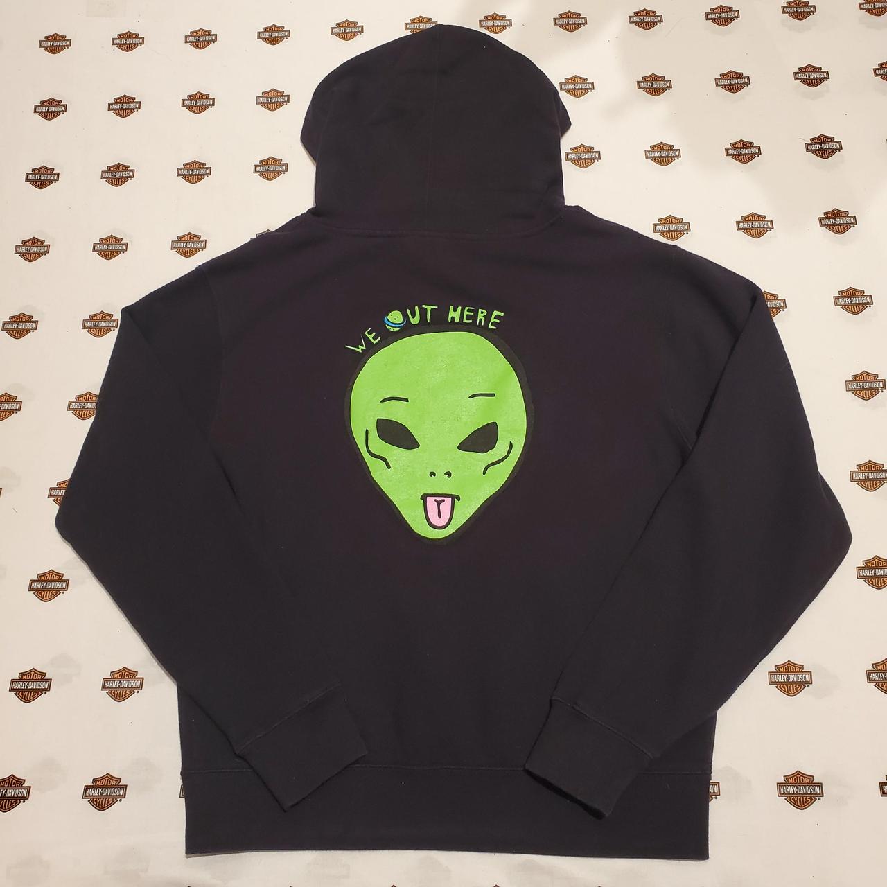 We out here hot sale alien hoodie