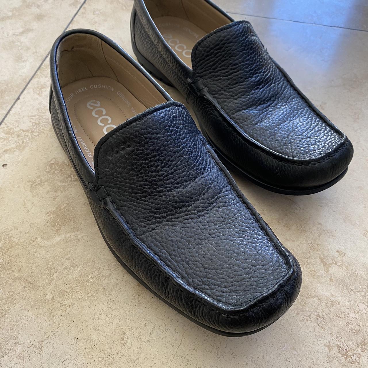 ECCO leather loafers excellent condition size