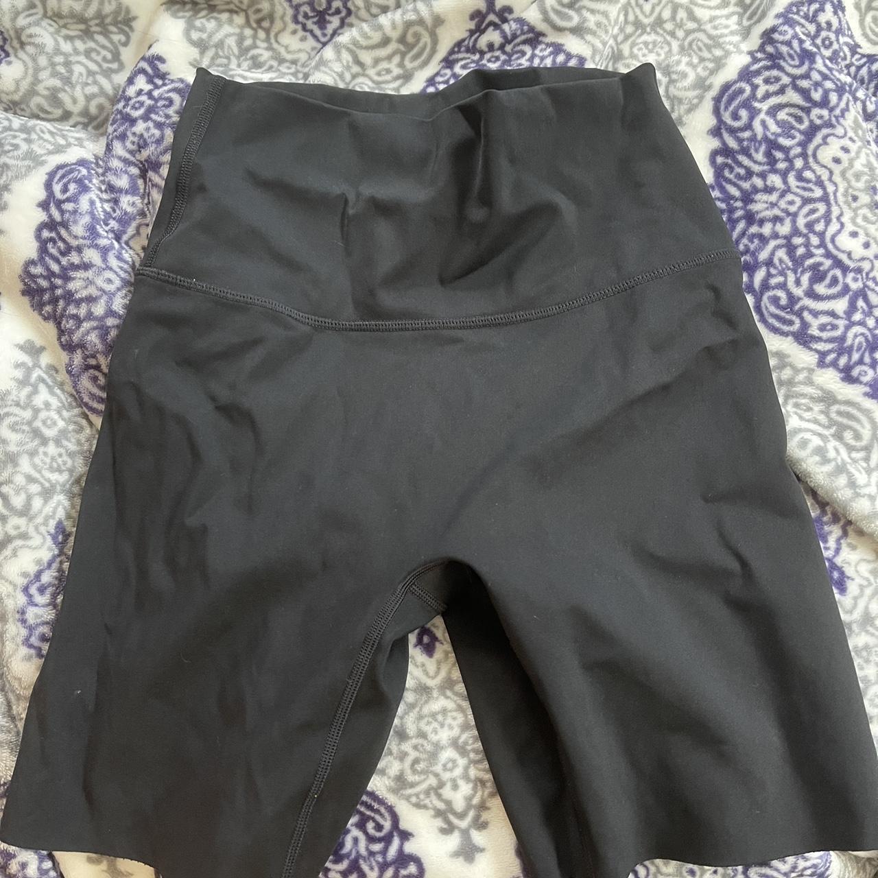 Aerie Women's Black Shorts | Depop