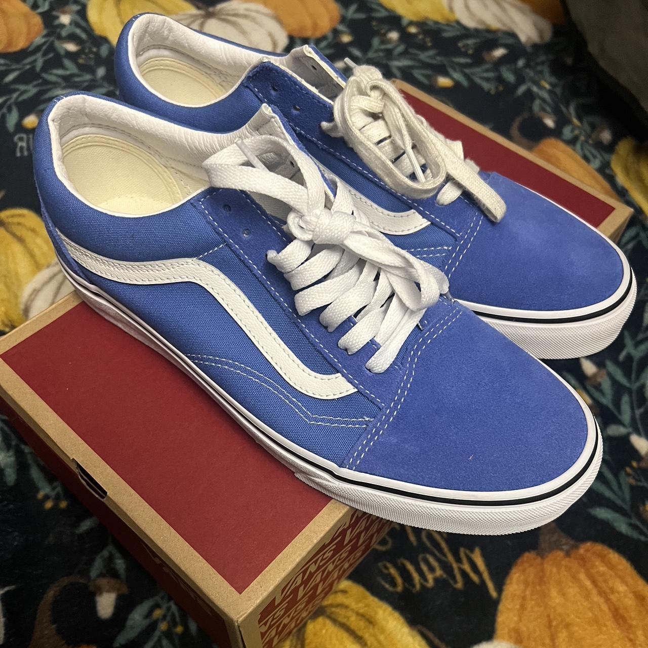 Vans Blue Old School 🙌 FREE SHIPPING! Great... - Depop