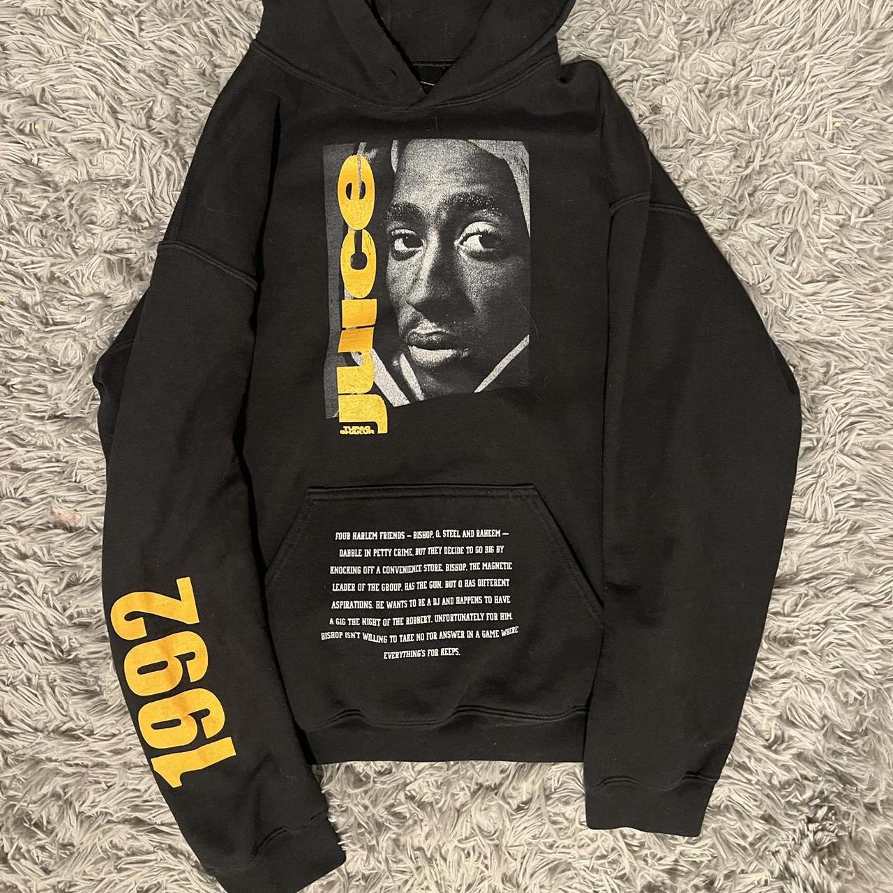 Tupac juice clearance 1992 pullover hoodie