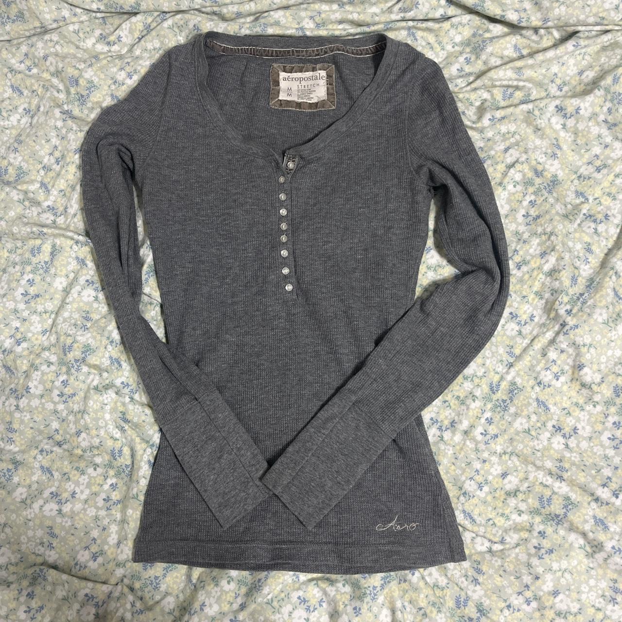 adorable aeropostale bella swan top with velvet... - Depop