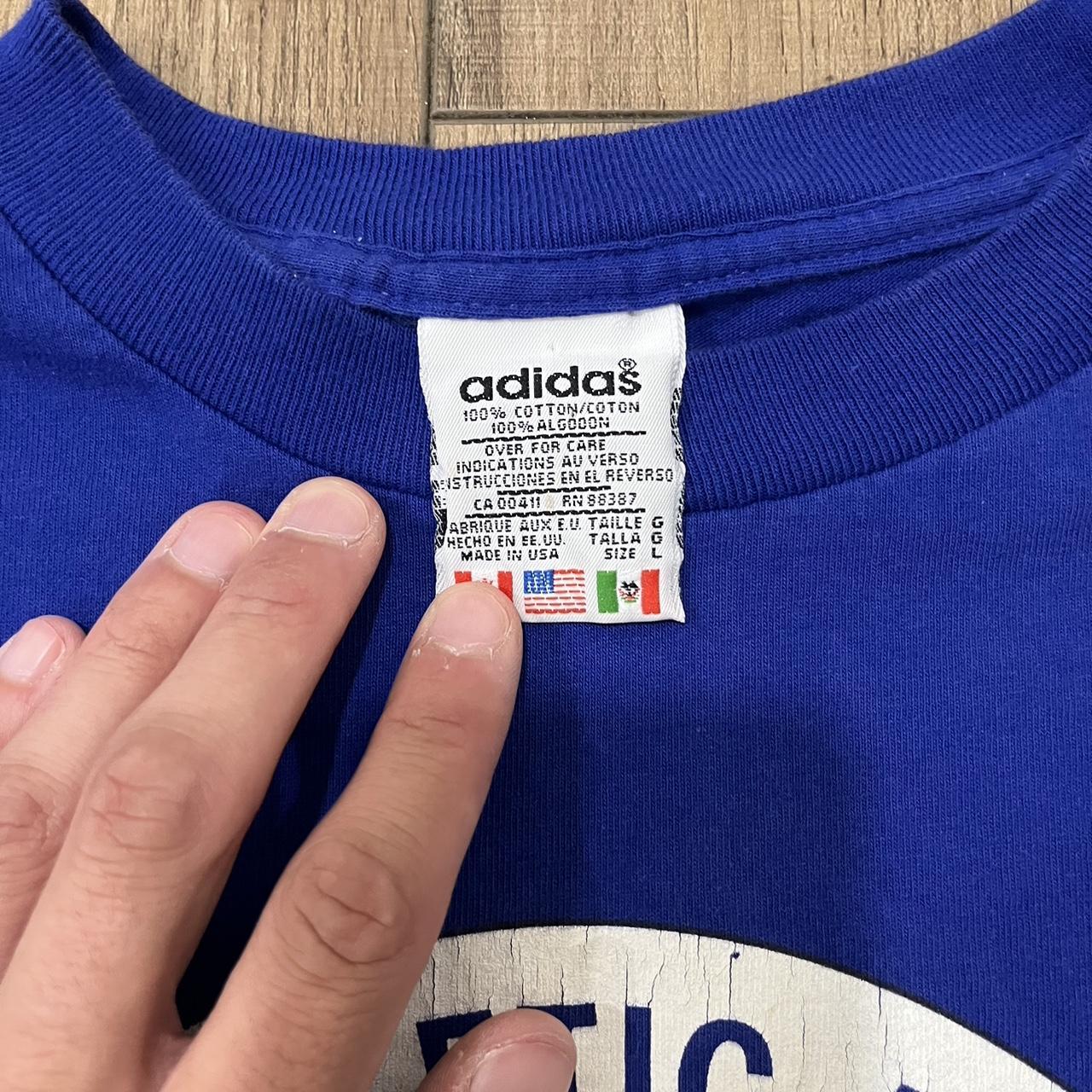 2002 Vintage Adidas Boston Marathon Longsleeve - Depop