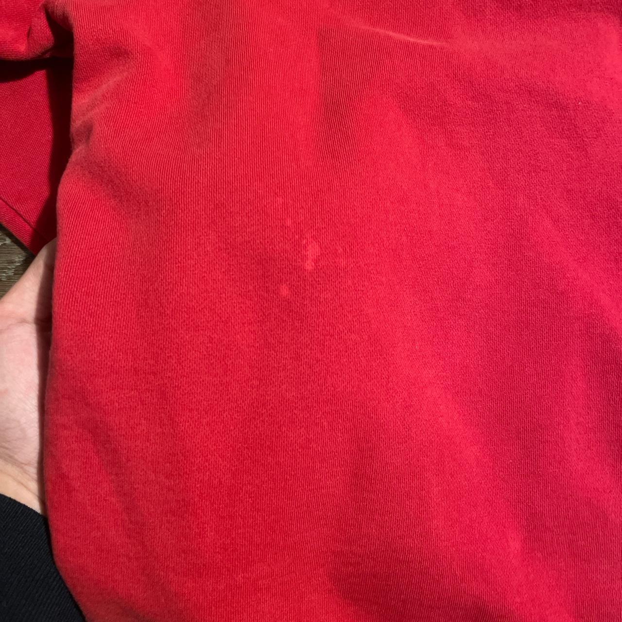 Vintage Red Abercrombie & Fitch Hoodie ️ Size... - Depop