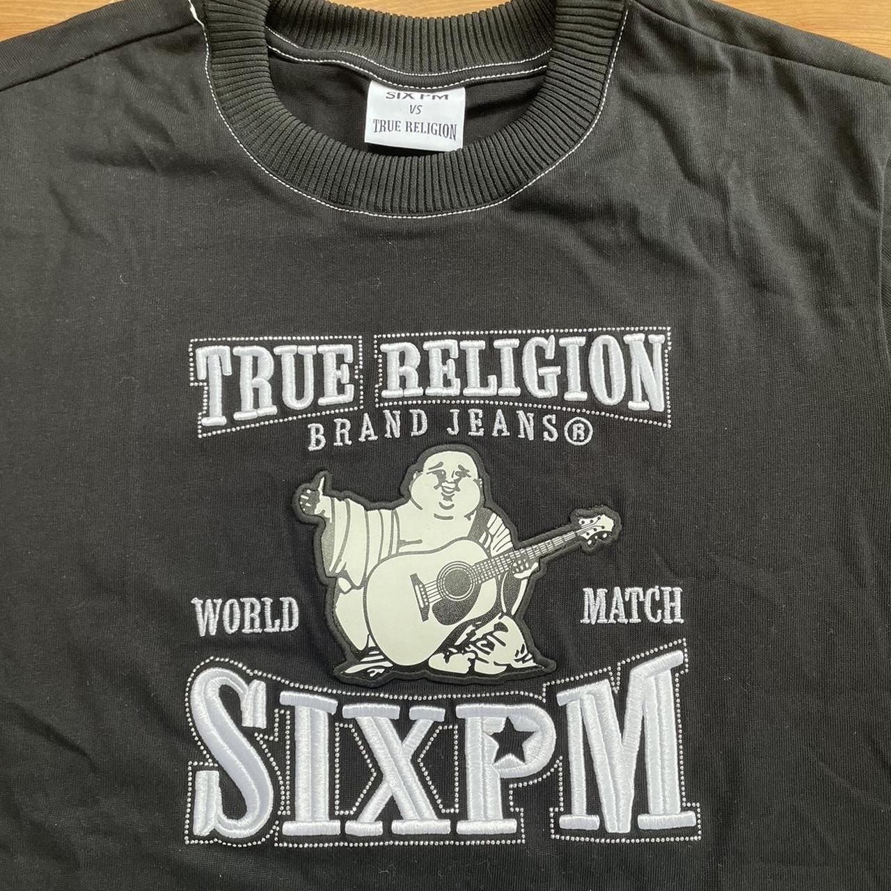 Buddha T-Shirt Black 6pm X True Religion Size: L, | Depop Buddha T-Shirt Black 6pm X True Religion Size: L, | Depop