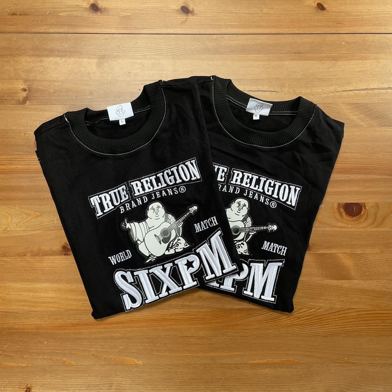 Buddha T-Shirt Black 6pm X True Religion Size: L, | Depop Buddha T-Shirt Black 6pm X True Religion Size: L, | Depop