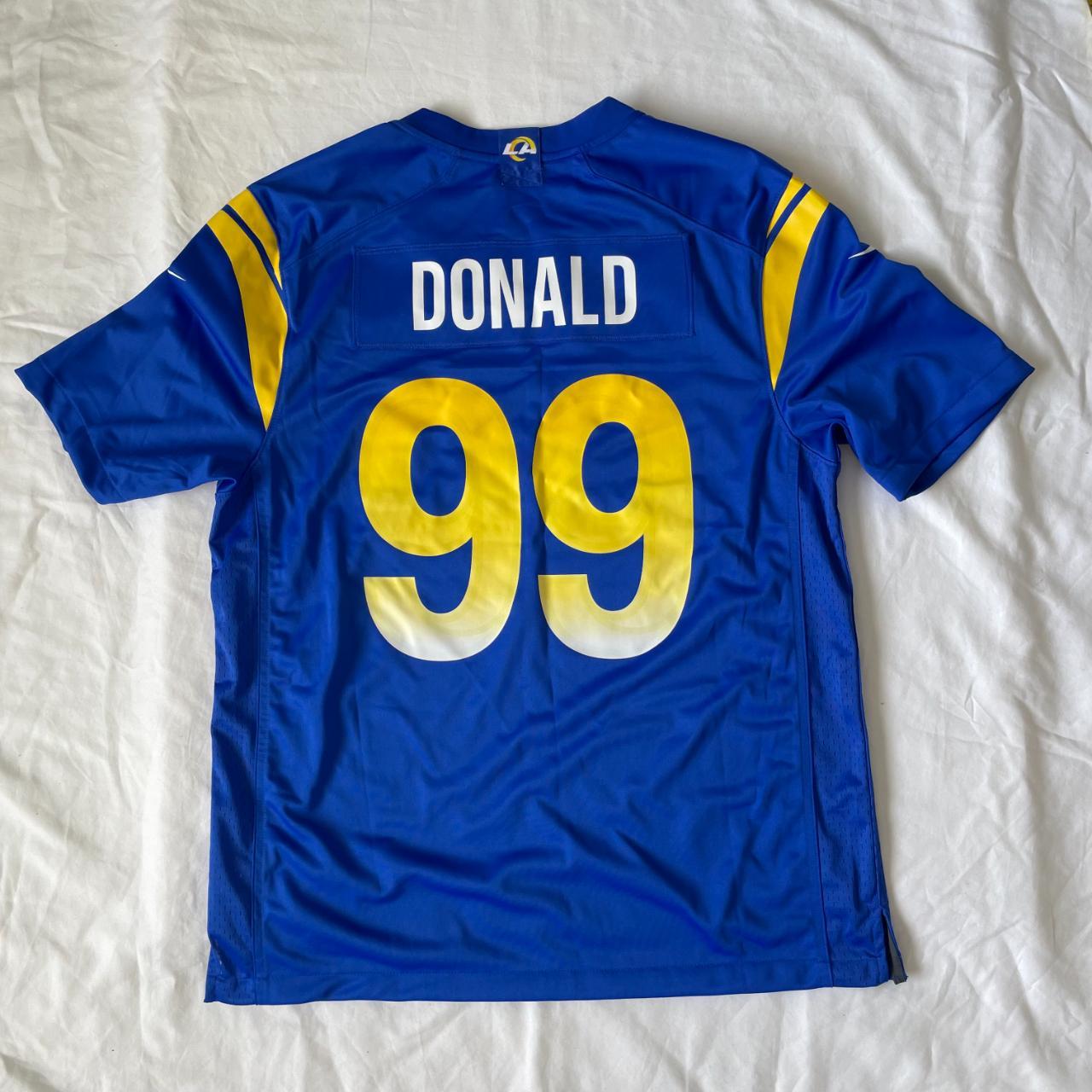 JS2430 #99 Aaron Donald Los Angeles Rams Vapor - Depop