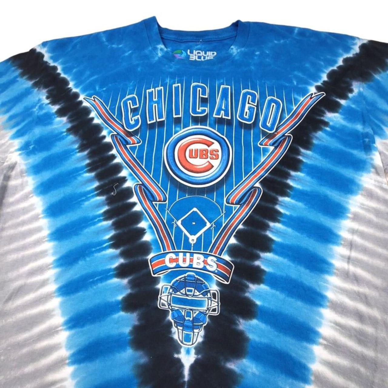 Chicago Cubs - Youth Tie Dye T-Shirt