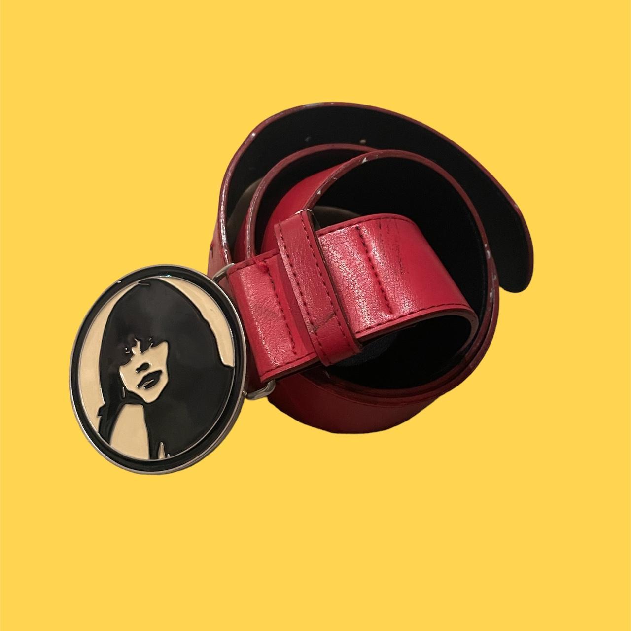 Hysteric Glamour Men's Red Belt Depop