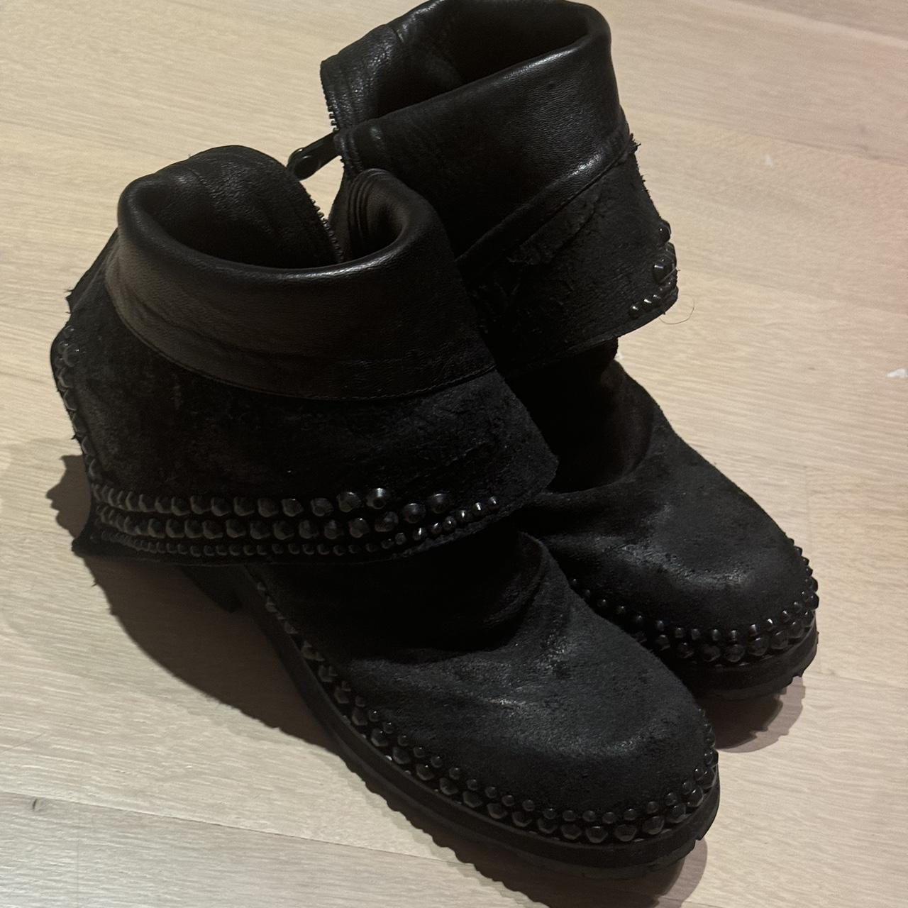 kmrii suede studs crush jet boots kmrii boots Something from