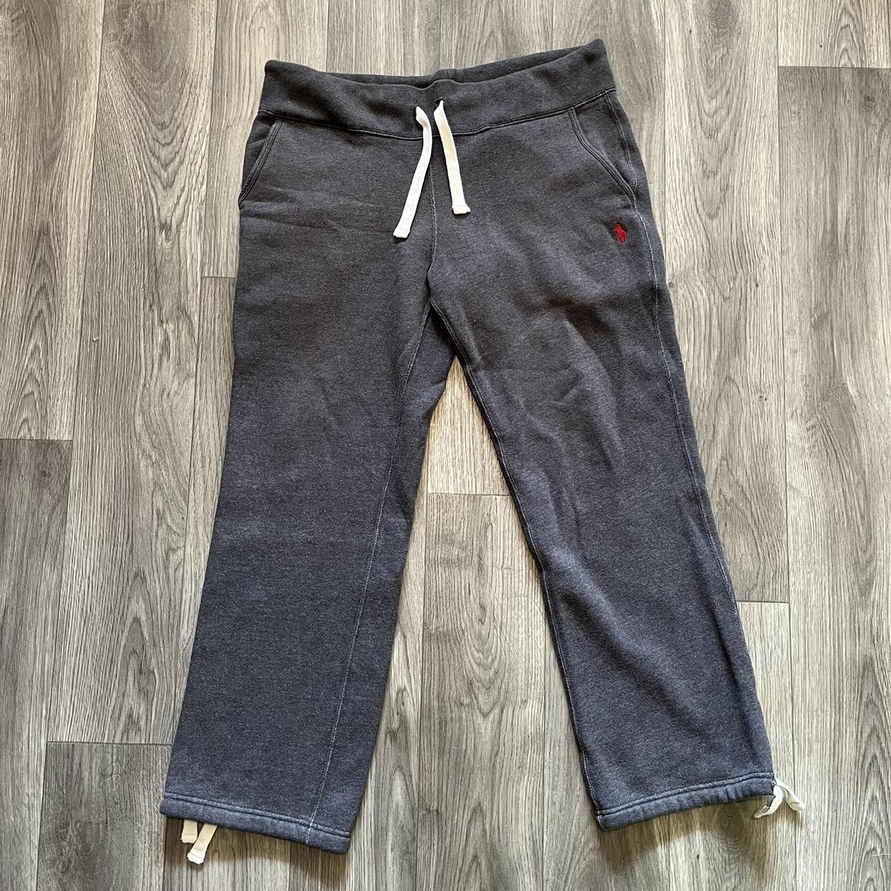 Polo Ralph Lauren joggers Dark grey Ralph Lauren... - Depop