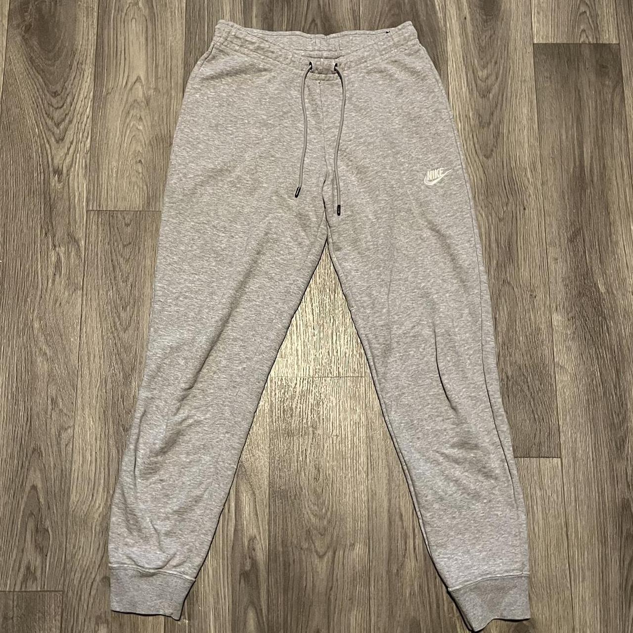mens nike joggers gray