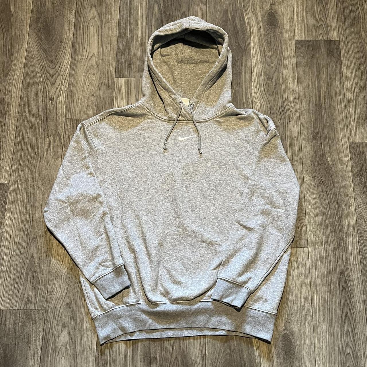 nike nrg swoosh hoodie grey