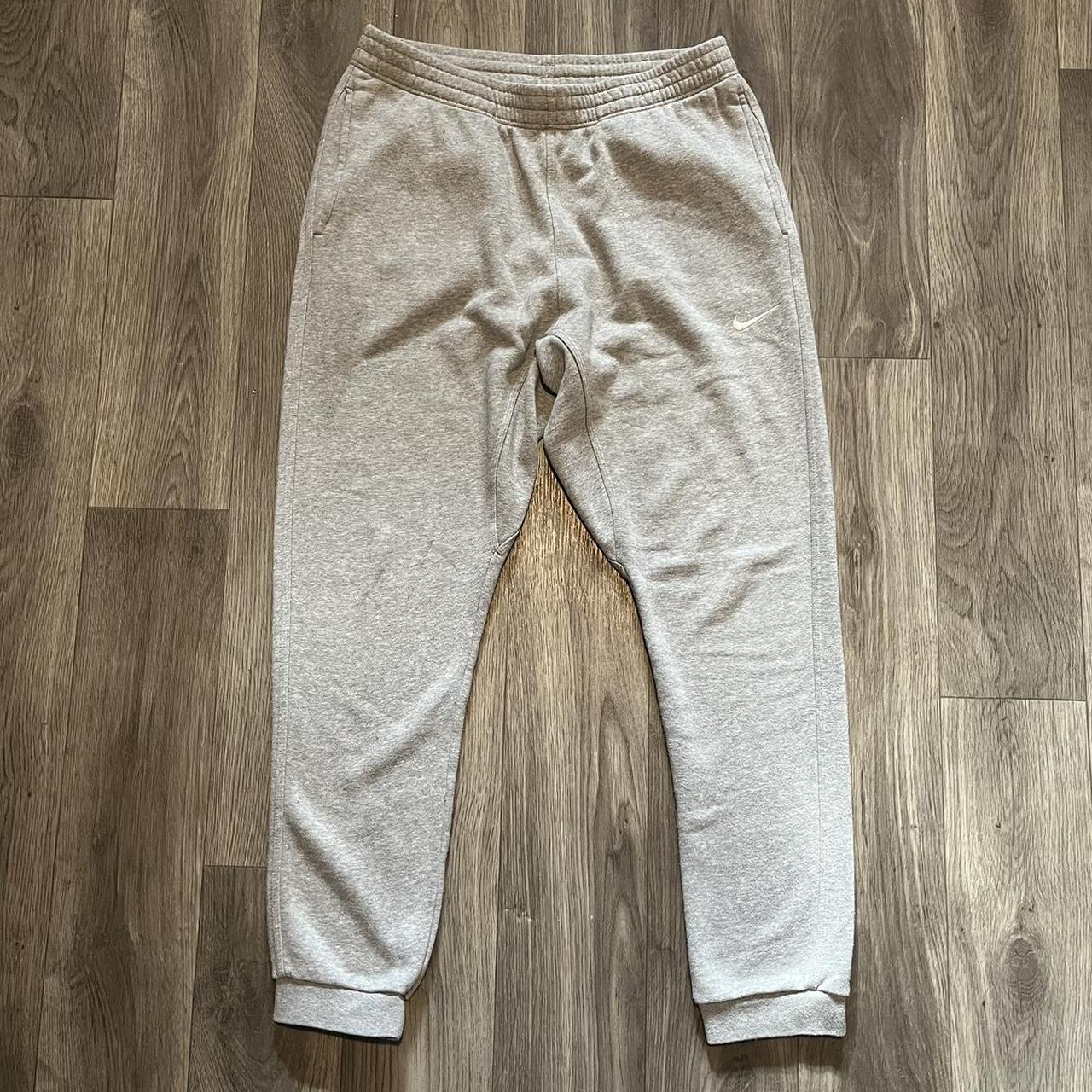 mens grey nike slim fit joggers