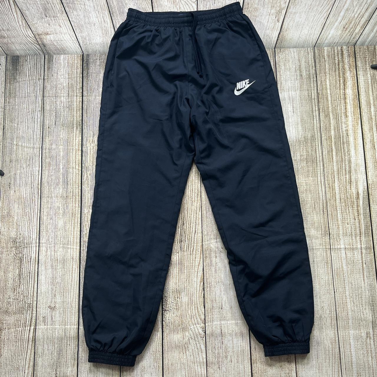 mens nike joggers navy blue
