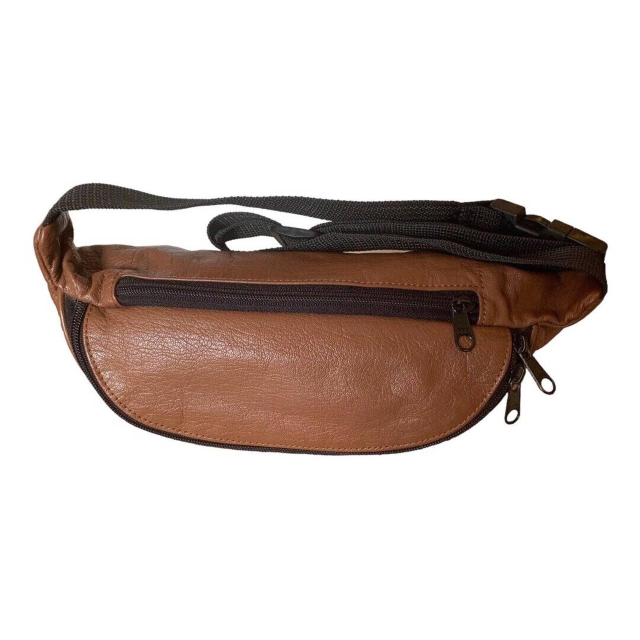 Women's genuine discount leather fanny pack