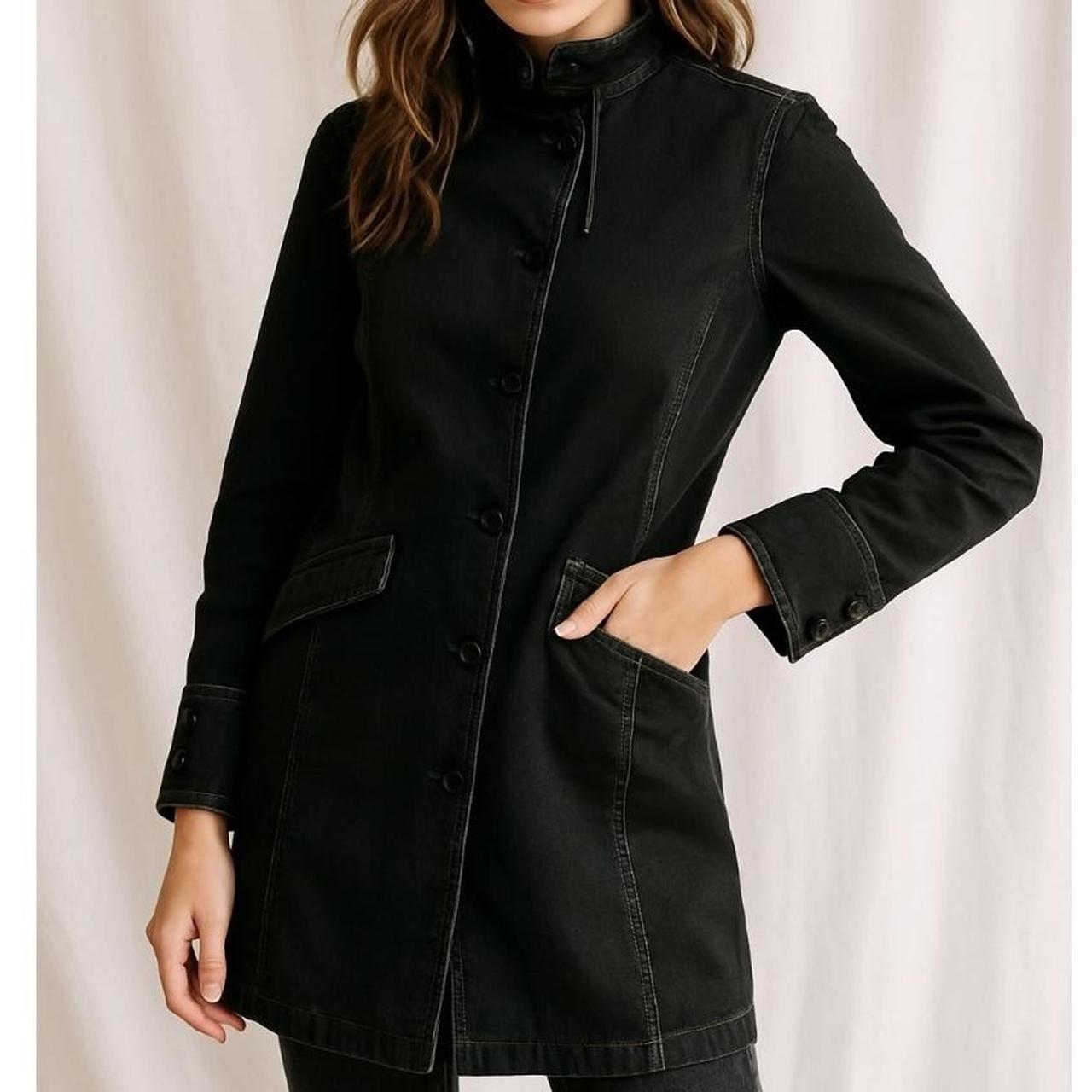Source Unknown Women's Duster Jacket - Black - L … - image 1