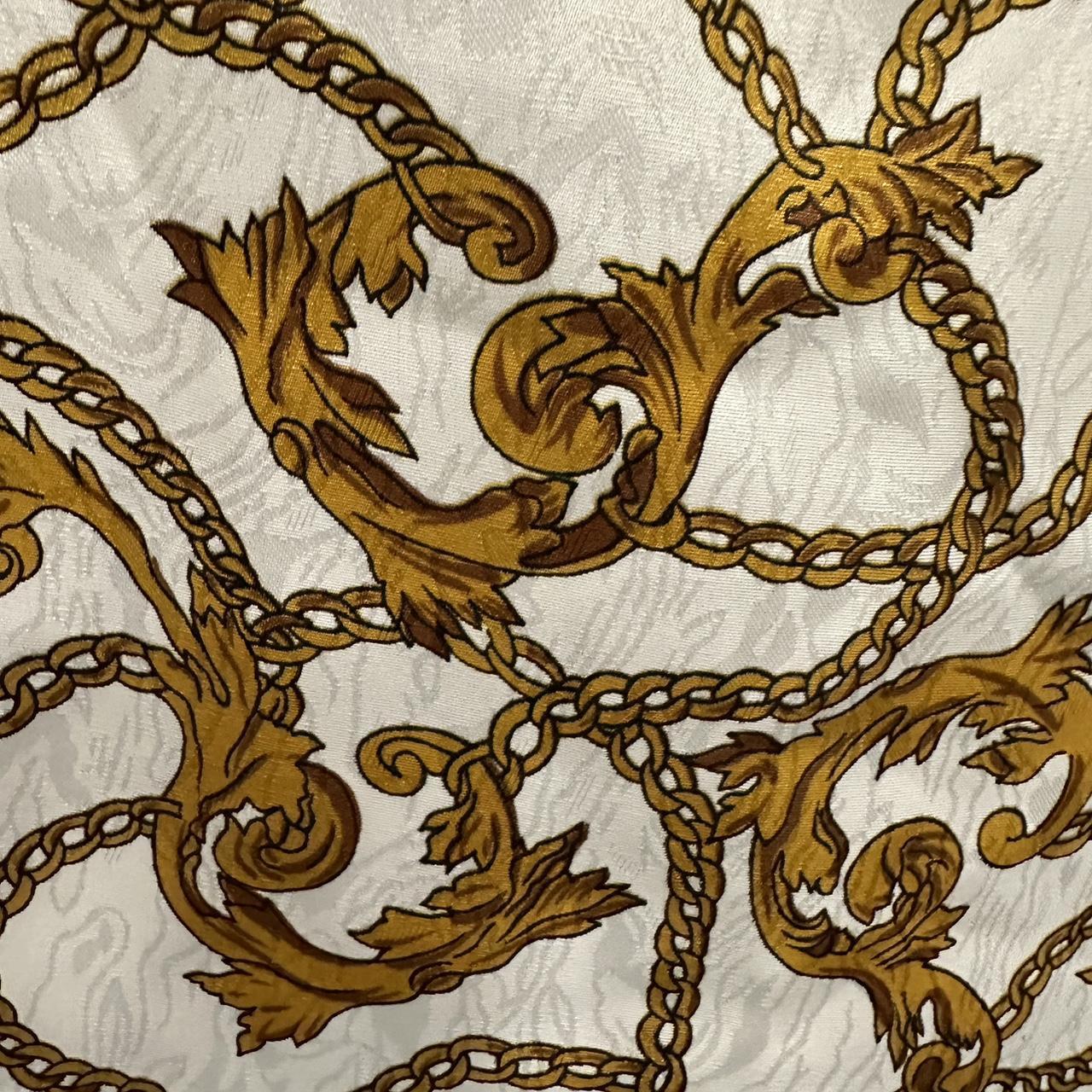 Source Unknown Women's Blouse - Cream/Gold - L – … - image 7